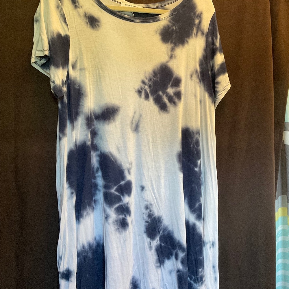 Knee length tshirt dress